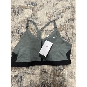 Nike Indy Bra Sports Bra Womens 2XL Gray Dri-FIT Light Support CZ4456-084